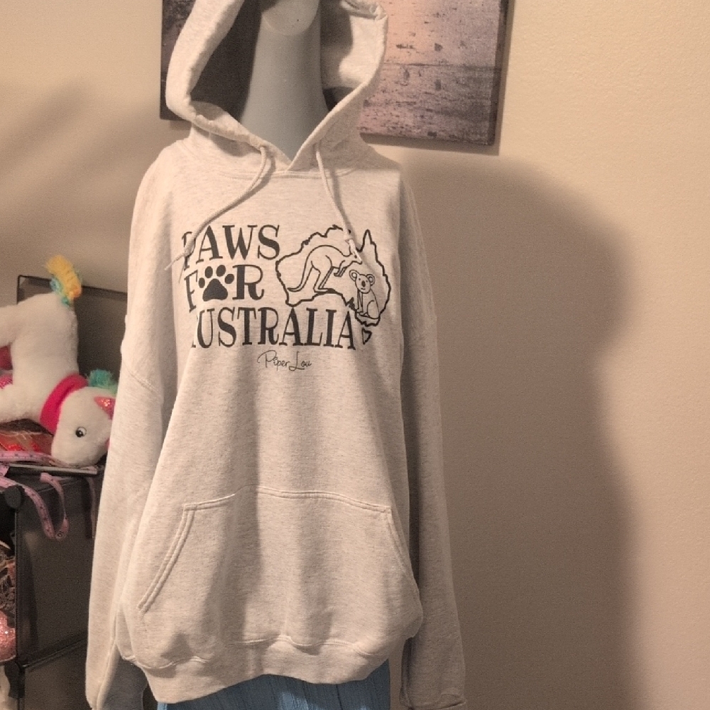 Gildan Heavy Blend Light Gray Hoodie